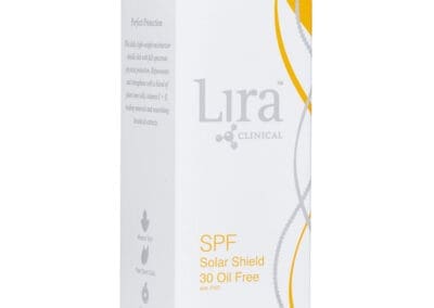 Lira Clinical SPF Solar Shield 30 Oil Free in box packaging