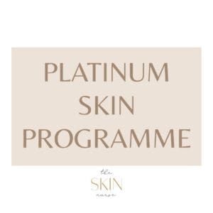 Platinum Skin Programme The Skin Nurse Australia