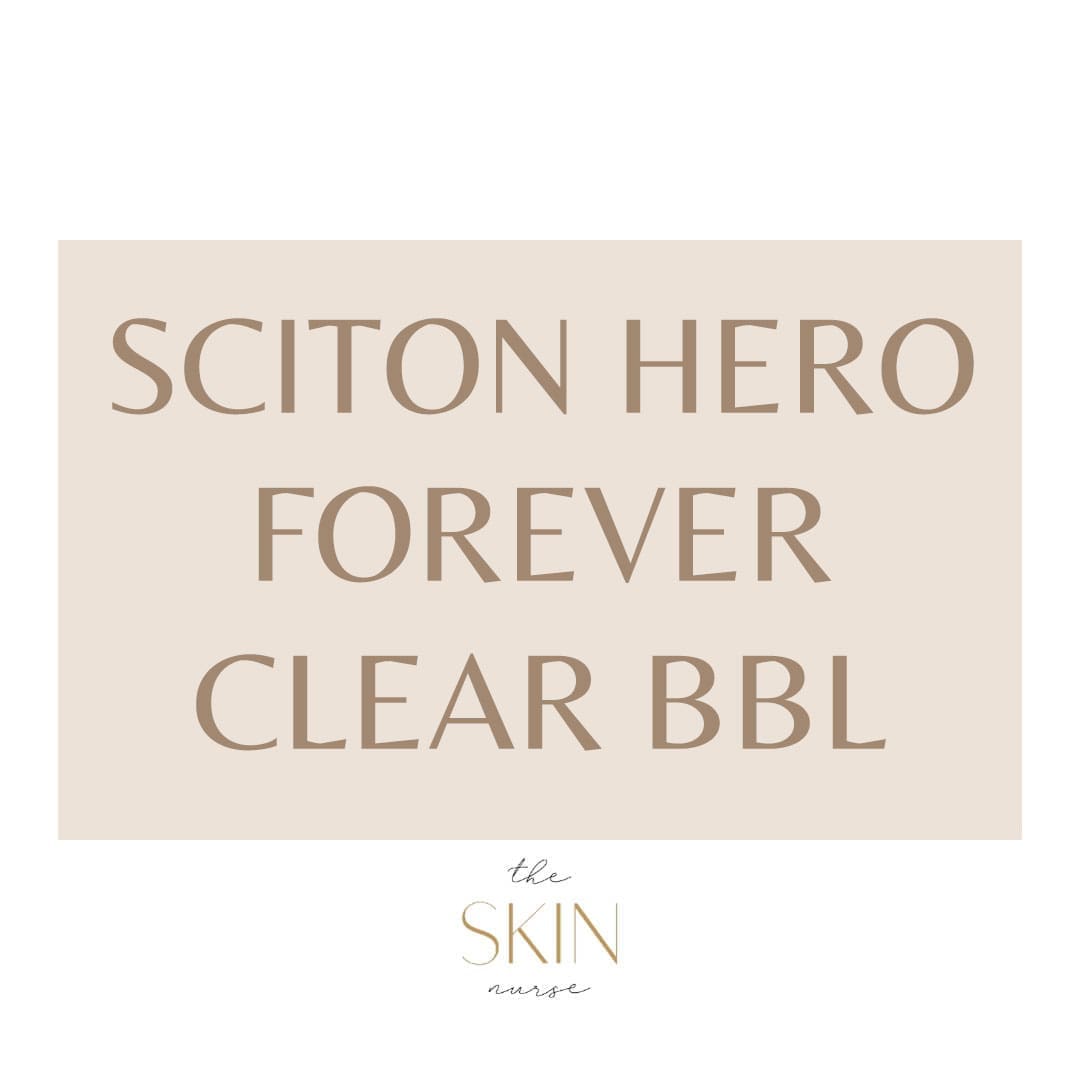 SCITON HERO Forever Clear BBL (Acne Management) The Skin Nurse Australia